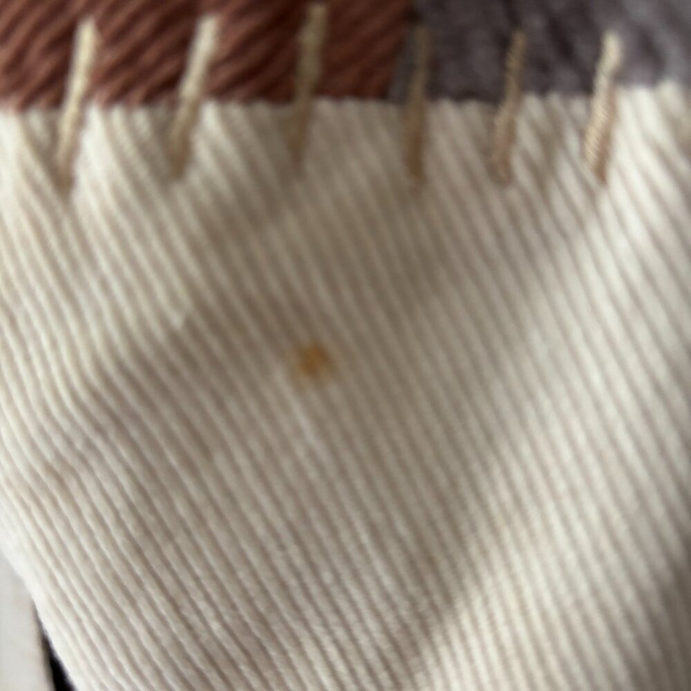 Indigo Moon Soft Corduroy Patchwork Embossed Butt… - image 6